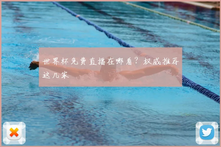 世界杯免费直播在哪看?权威推荐这几家