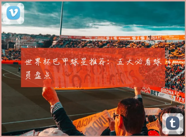 世界杯巴甲球星推荐：五大必看球员盘点